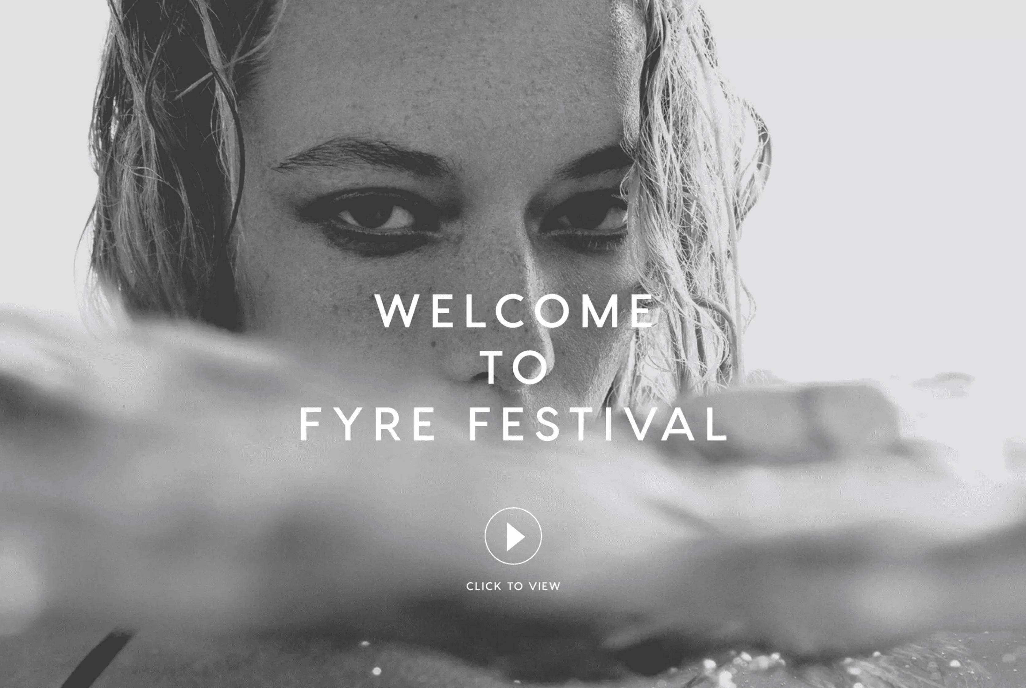 Fyre Festival pitch deck, Welcome to Fyre Festival
