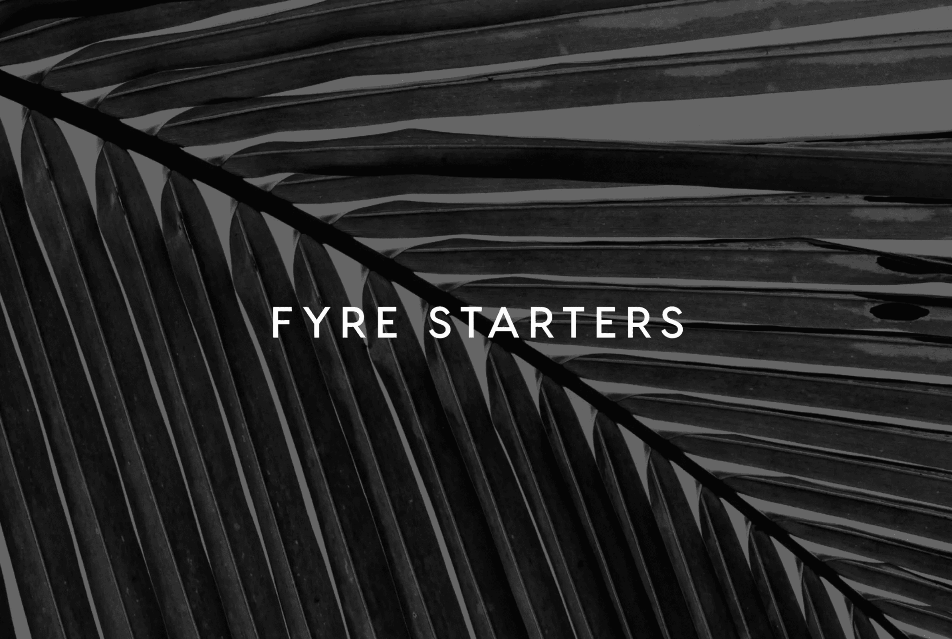 Fyre Festival pitch deck, Fyre Starters